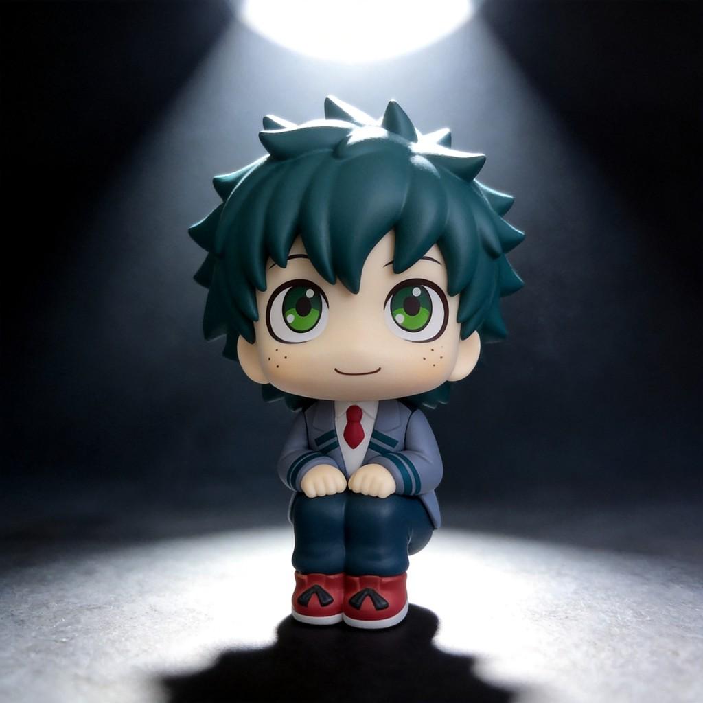 My Hero Academia Bakugo Deku Shoto Dabi Pvc Collectible Figures With Bright Colors For Gift And Display