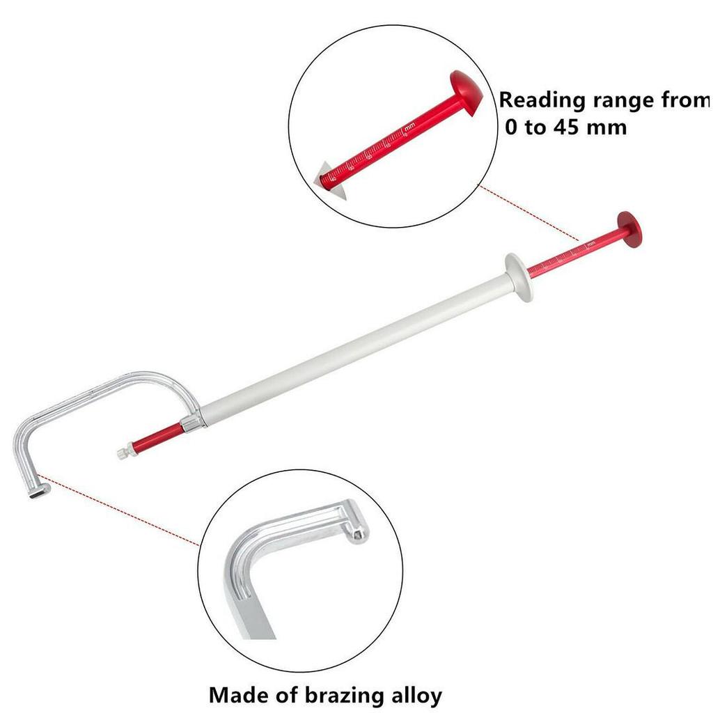 Non-Removable Brake Disc Thickness Gauge & Pad Wear Test Pen