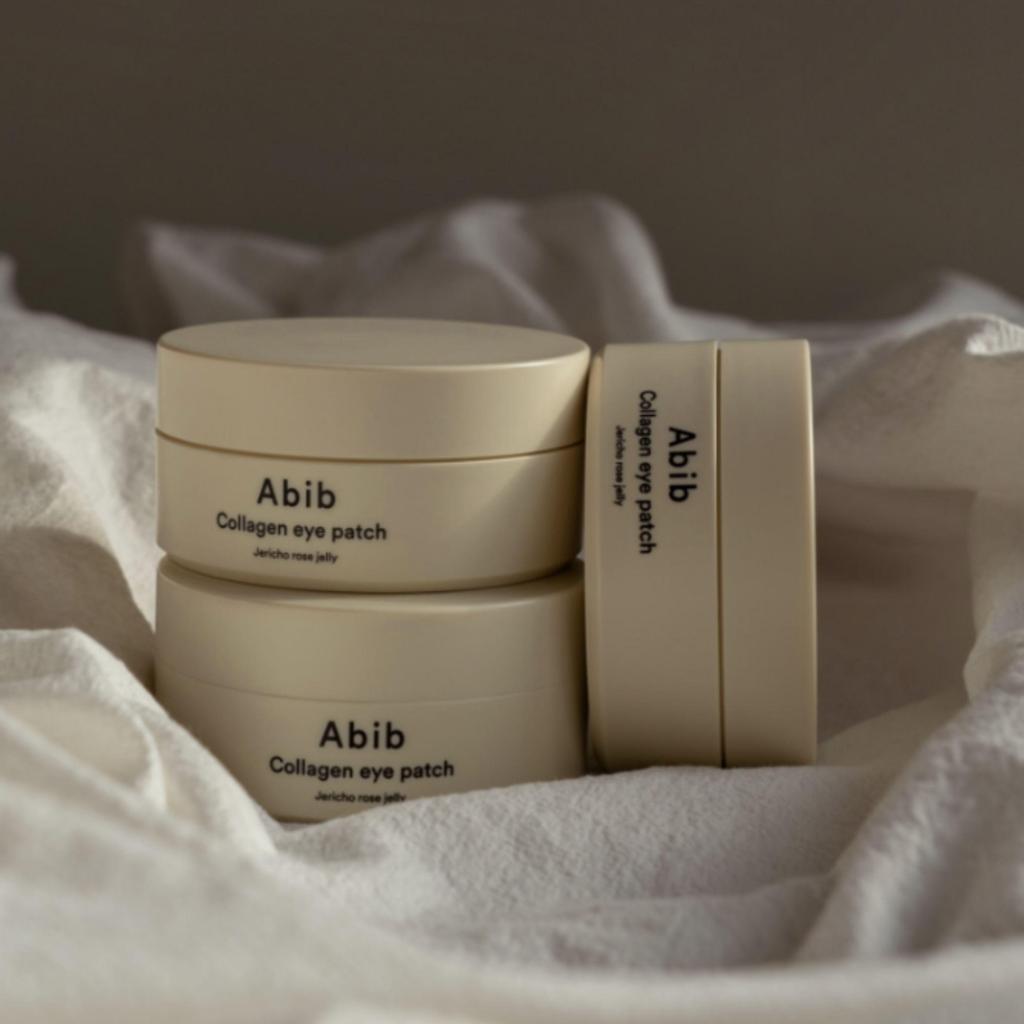 Abib Collagen Eye Patch Jericho Rose Jelly Firming Hydrogel Eye Patches 60pcs 90g