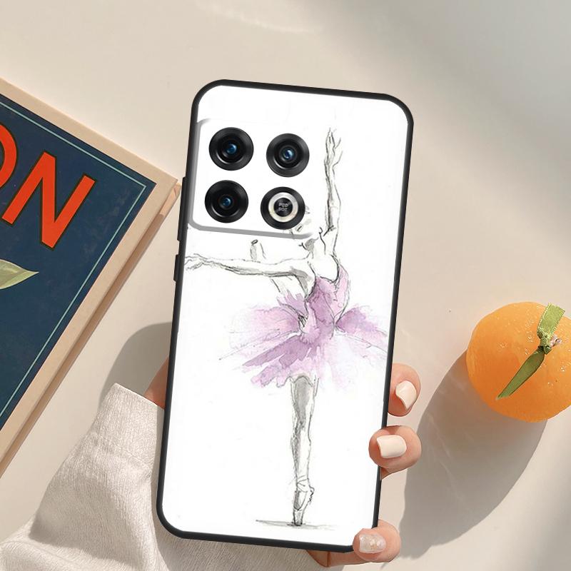 Ballerina Ballet Dance Girl Case For OnePlus Nord 5 CE 2 3 4 Lite N20 N30 OnePlus 15 13 12 11 13T 10T 10R 12R 13R Cover