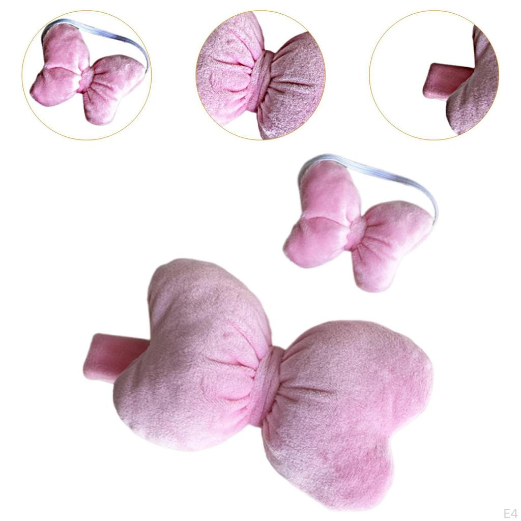 2 Pack Bow Top and Headband Accessories for Miniature Dolls