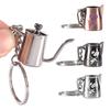 Creative Barista Coffee Tamper Keychain Coffee Machine Handle Moka Pitcher Keyring Portable Coffeeware Espresso Accessories Gift