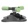 Rotating Water Sprinkler ABS Automatic Flower Watering Device Three Prong Sprinkler for Vegetable Plants Irrigation