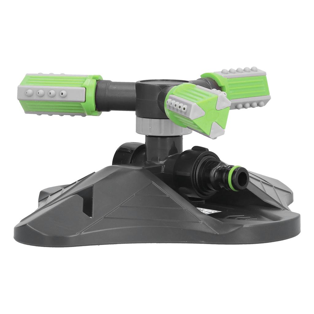 Rotating Water Sprinkler ABS Automatic Flower Watering Device Three Prong Sprinkler for Vegetable Plants Irrigation
