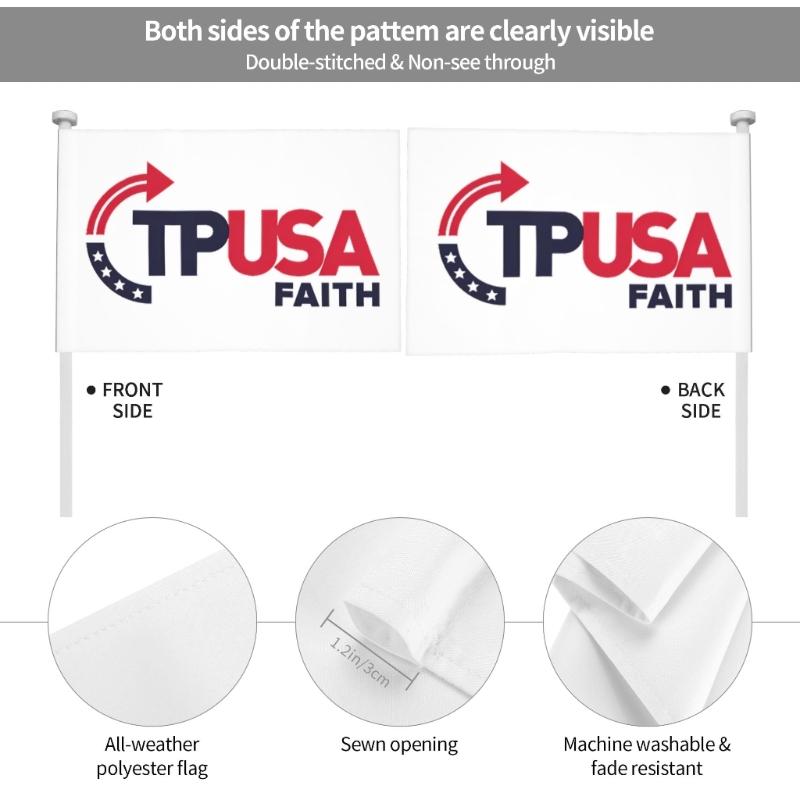  Tpusa  Wall Hanging Flag,Indoor And Outdoor Decoration