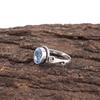 Tanzanite Handmade Gemstone Ring, 925 Solid Sterling Silver Ring Artisans Jewelry, Ring For Engagement Gift