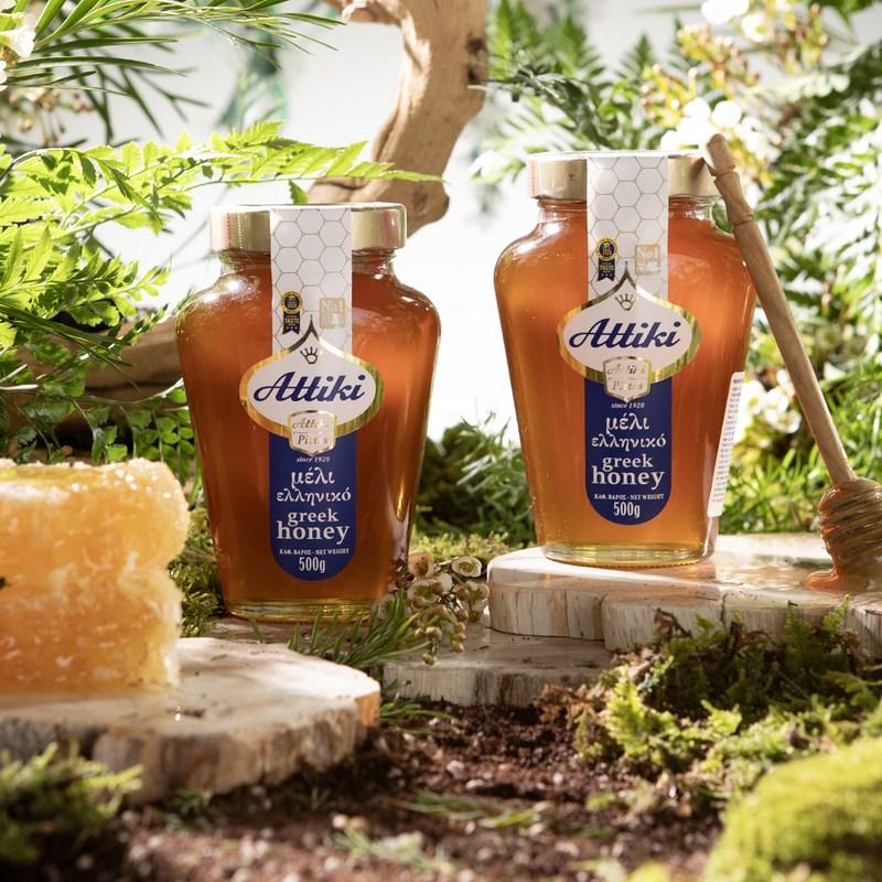 Attiki Greek Honey Thyme Honey, 500g, 1 piece