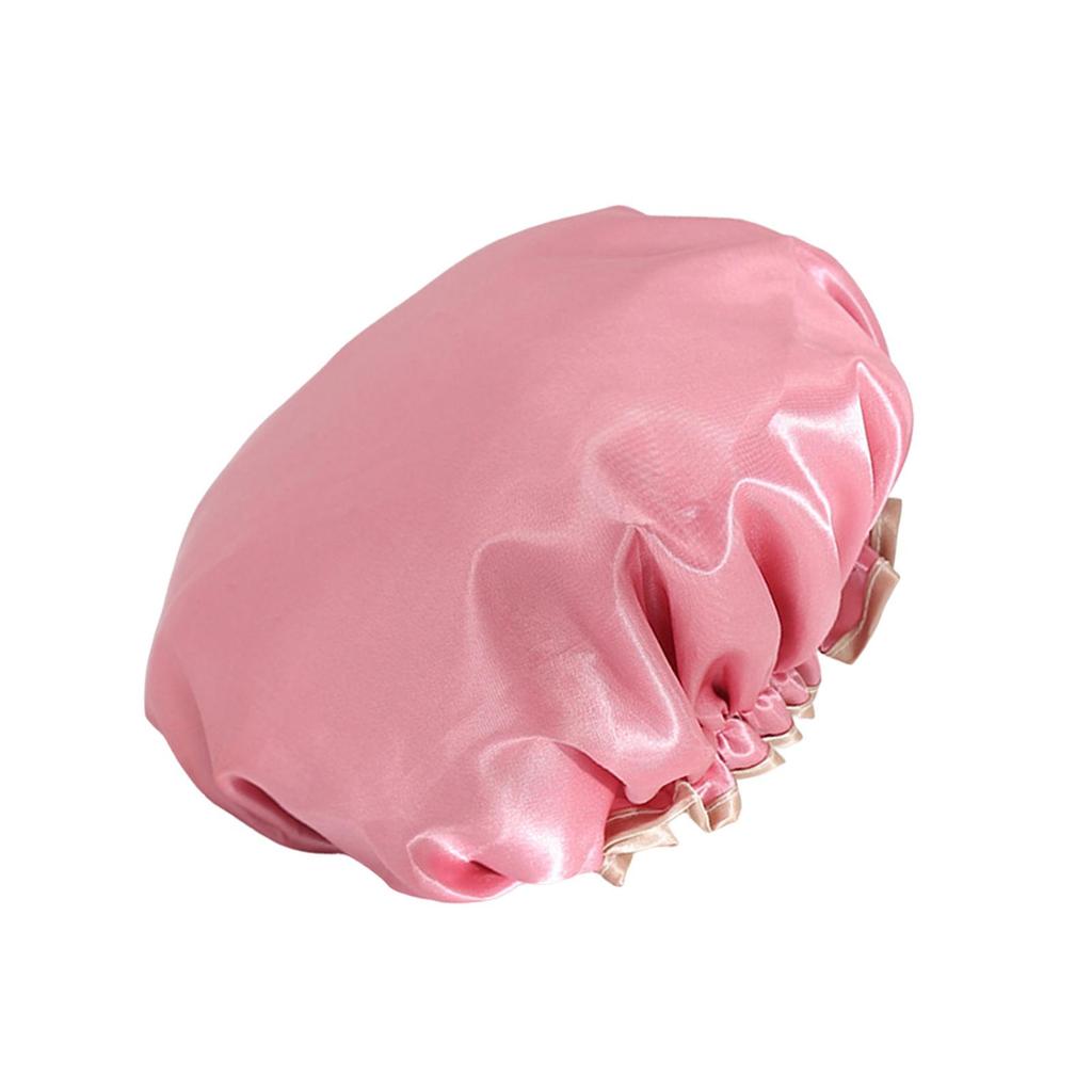 Luxurious Shower Cap for Long and Thick Hair - Waterproof and Adjustable