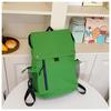 Schoolbag Korean version ins new high-value fresh macaron backpack junior high school students lightweight large-capacity backpack