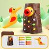 Woodpecker Feeding Game Toy, Montessori Magnetic Puzzle For Fine Motor Skills, Educational Bird Catching Insects Toy For Kids