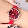 Stylish Simple Scale Women'S Watch Two-Pin Couple Casual Quartz Watch