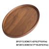 New Wooden Wooden Tray Retro Style Creative Fruit Platter Large Capacity Portable Food Storage Trays Coffee Table