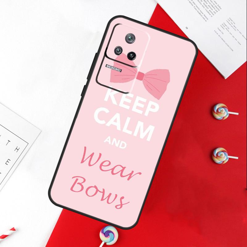 Cheerleader Cheer Bow Quote Cover For Xiaomi 15 Ultra 13 14 11T 12T 13T 14T Pro POCO X7 Pro X3 X5 X6 M6 F5 F6 Pro Case