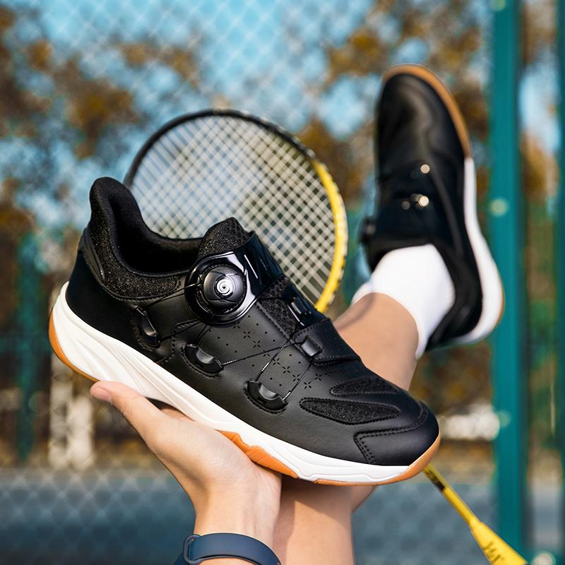 New Men Professional Badminton Shoes Lightweight Indoor Tennis Training Sneakers Volleyball Shoes Sport Sports Shoes Ping Pong