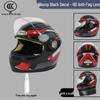 New 3C-Certified Full Face Motorcycle Helmet - Double Lens, All-Season, Cool, Cold-Proof, Rain-Proof, Unisex.