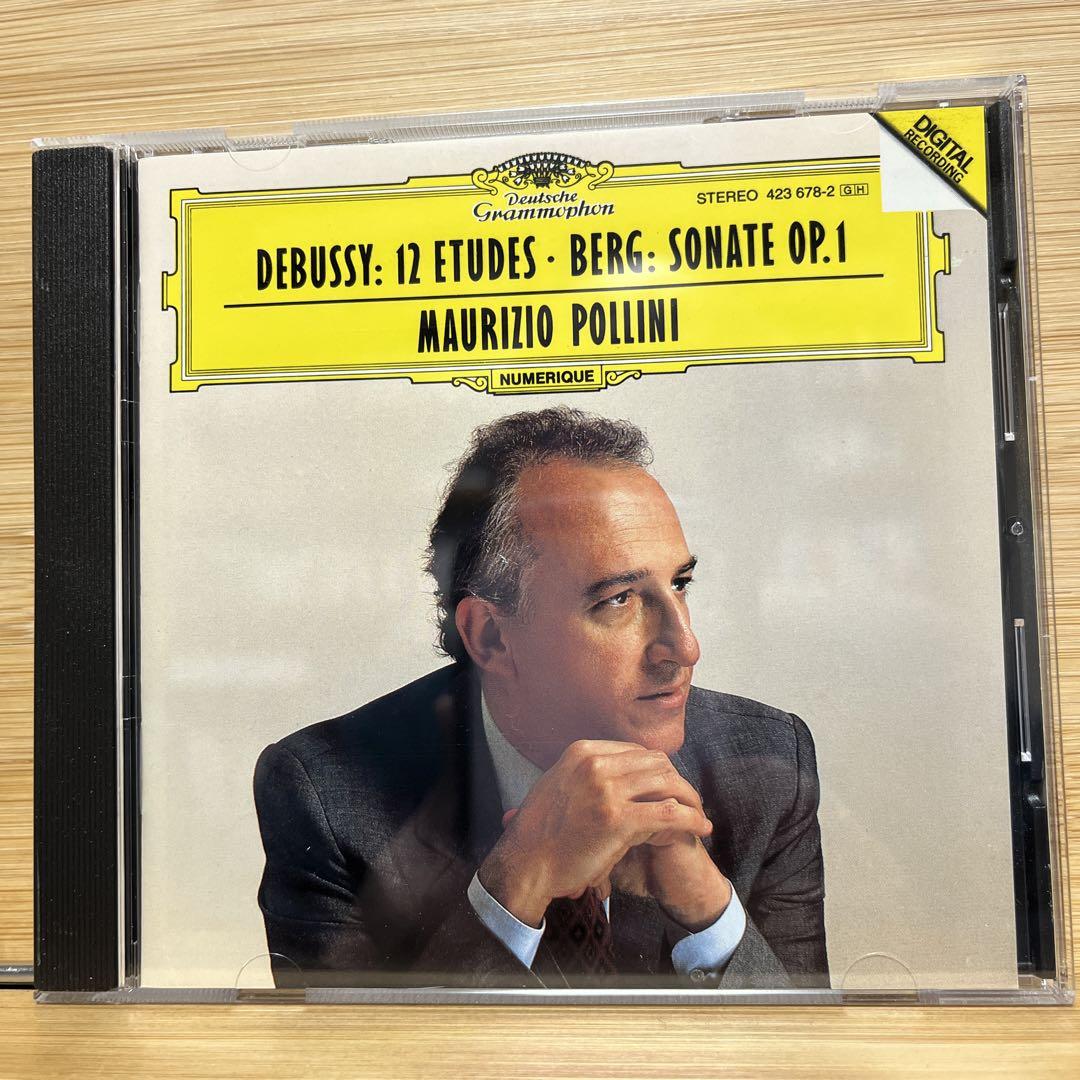 

[USED] Debussy; 12 Etudes/Berck; Piano Sonata Pollini (P)