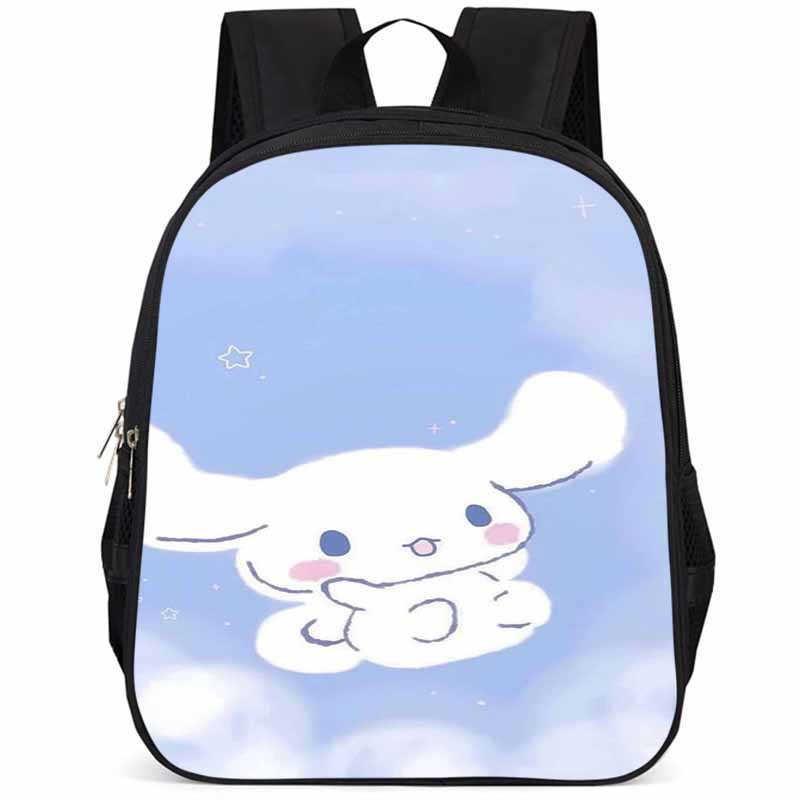 Adorable Cinnamoroll 15 Inch Large Capacity Lightweight School Backpack For Kids