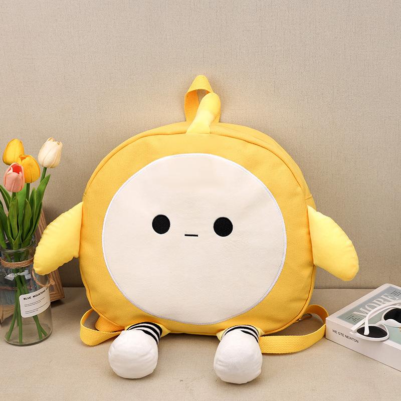 

Мультяшный мальчик-яйцо вечеринка милая девочка наплечная сумка большая вместимость смешной студенческий рюкзак рюкзак