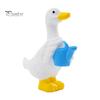 Resin Crafts for Flowerpots Mini Garden Duck Figurine, Cute Farm Dolls, Small Desktop Decorative Ornaments Car Dashboard Figurines, Micro Landscape