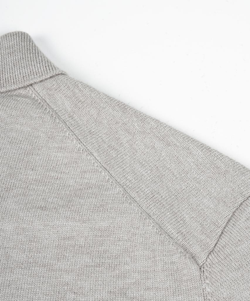 BIRBANTE Soft Washable Collared Knit - Ivory