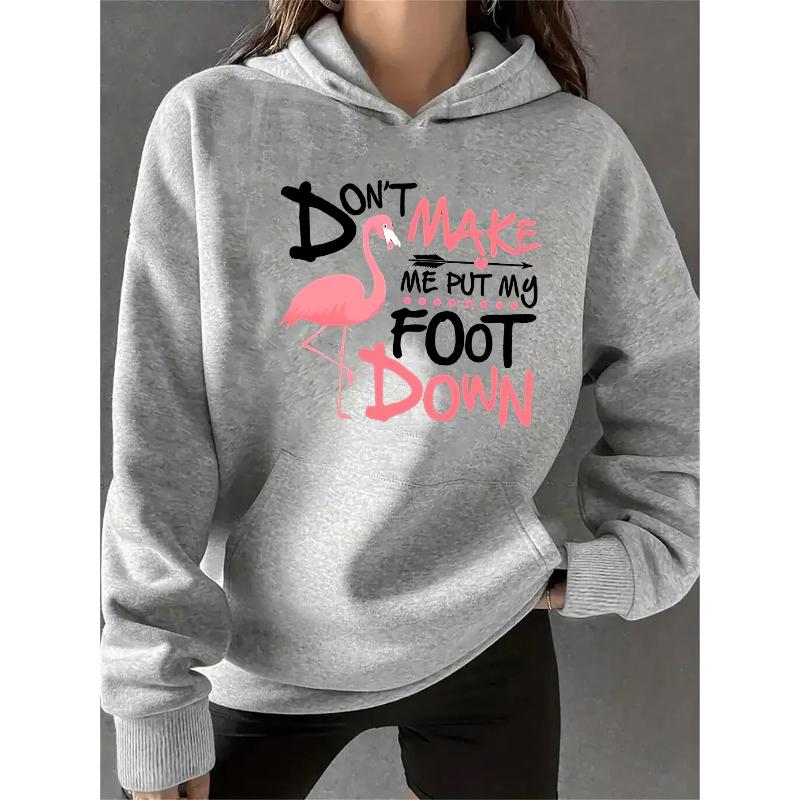 

Warm Hooded Sweatshirt Versatile Solid Color Cozy Warm Fall XXL світло-сірий колір