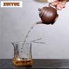 150ml Retro Yixing Purple Clay Teapots Handmade High Pan Pot Raw Ore Stone Red Mud Kettle With Infuser Zisha Tea Set Collection