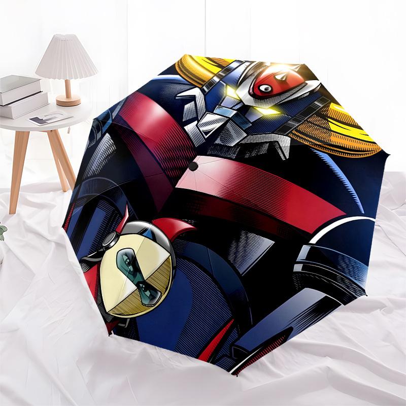 Robo Suit, Heroic Armor Automatic Opening and Closing, 8 rib Structure Portable Umbrella, Suitable for Men and Women in All Seasons Perfect