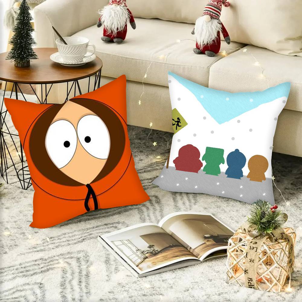 Movie S-South Parks Cartoon  Pillowcases Cushion Covers Living Room Sofas Home Decor Gifts