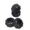 4pcs 80mm RC Paddle Buggy Tires Snow Sand Rubber Tires for 1 14 1 16 Scale RC Crawler Truck Upgrades