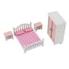 Children Simulation Miniature Dollhouse Bedroom Scene Small Furniture Home Role Playing Educational 