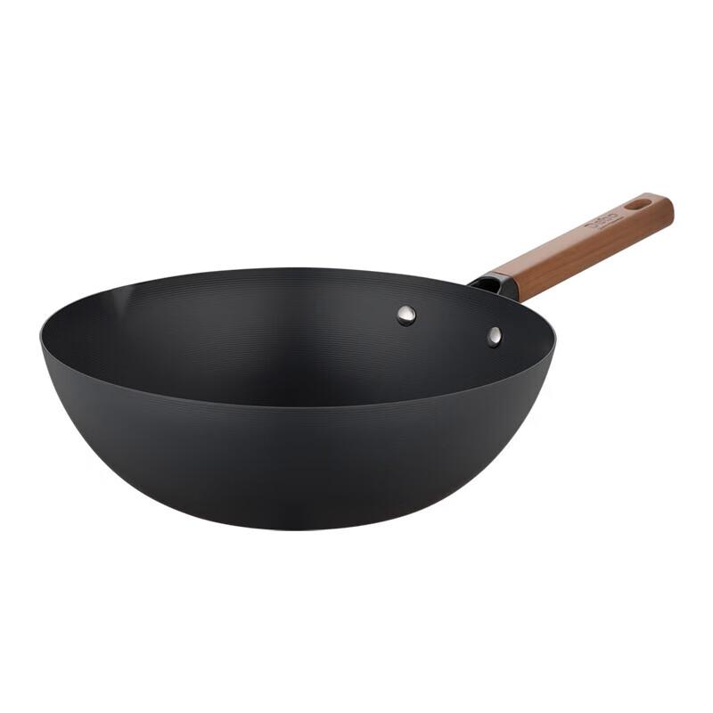 Debo Kafu 32cm Refined Iron Non-Coated Wok