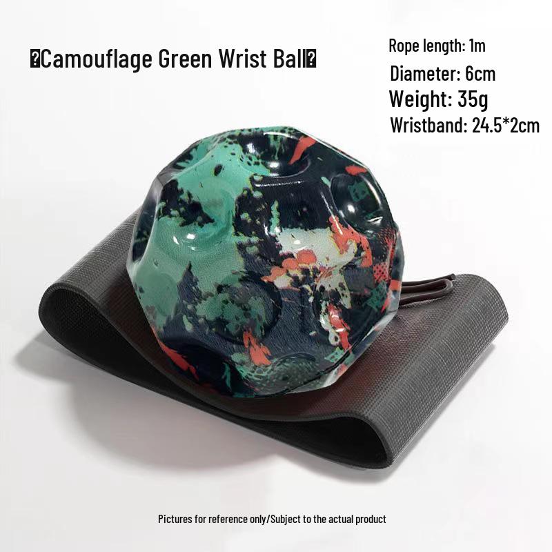 Moonstone Elastic Wrist Ball - PU Foam Reaction Exercise Toy