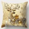 1pcs Christmas-themed Pillowcases for Home ,Suitable for Christmas home decoration pillowcase, without pillow core.