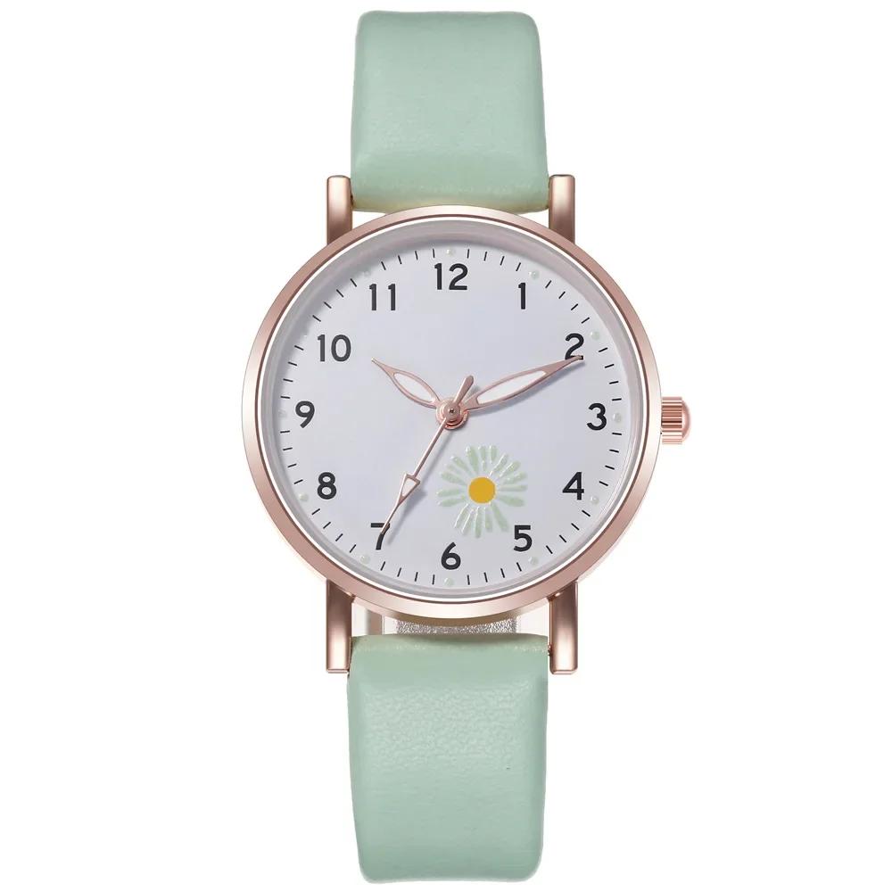 Luminous Watches for Women Reloj Mujer Retro Female Watch Montre Femme Ladies Back Light Leather Strap Quartz Wristwatches