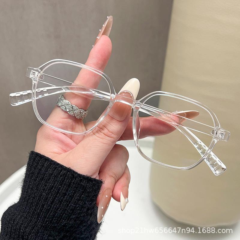 Korean Style 2025 Small Square Frames for Myopia Lenses - Influencer Natural Look, High-End Feel, Enhances Smaller Face Appearance