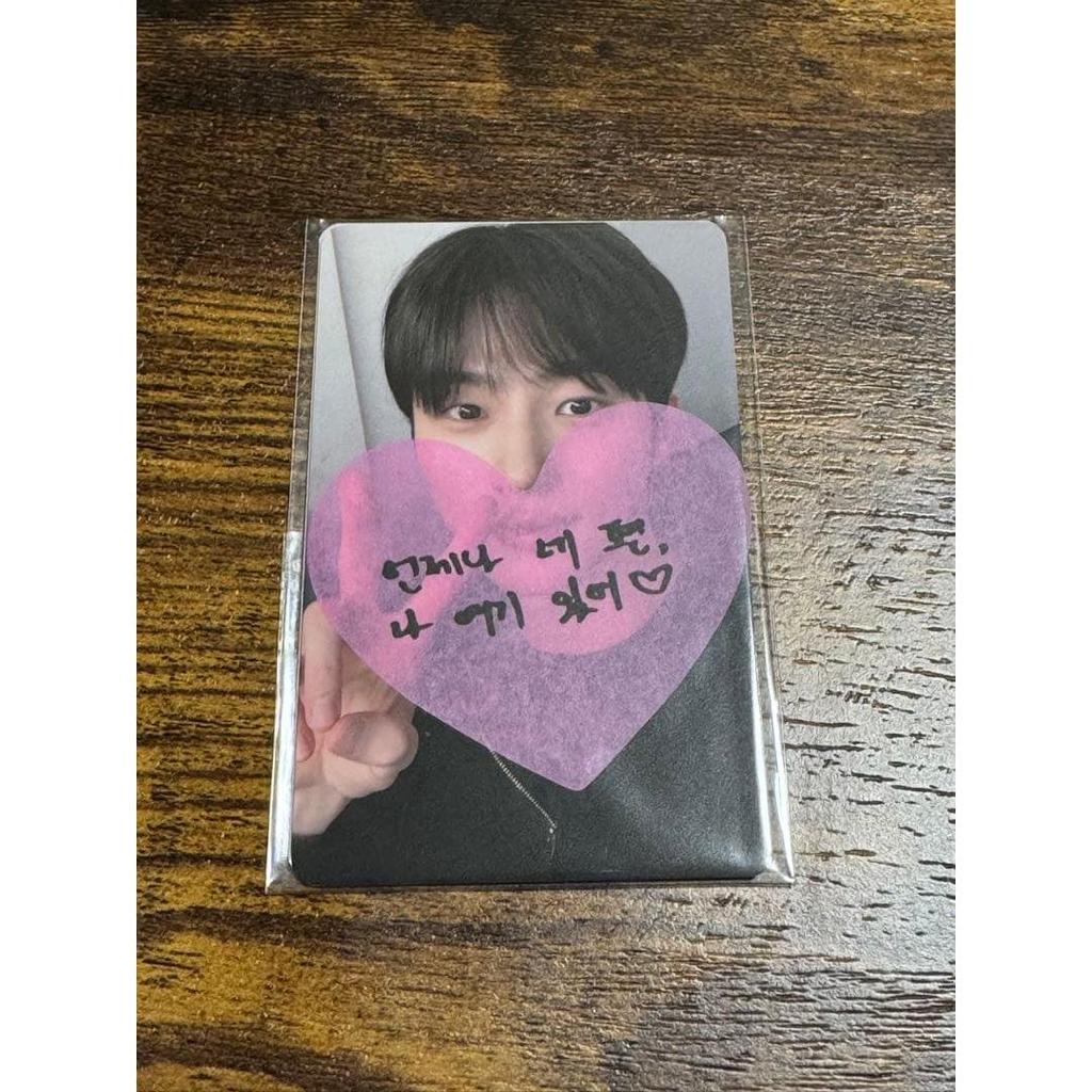 Used Byun Woo-seok Japan Fan Meeting Photocard Admission Benefit