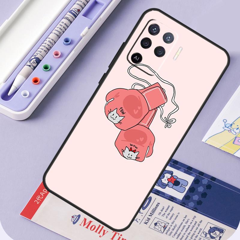 Boxhandschuh Hülle für Oppo A96 A76 A16 A94 A74 A54 A15 A18 A38 A58 A78 A98 A40 A60 A80 A57 A17 A77 A5 Pro