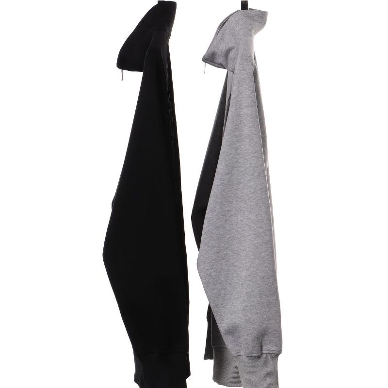 Solid color stand-up neck zipper cardigan jacket men's autumn fashion simple sports and leisure double zipper sweater