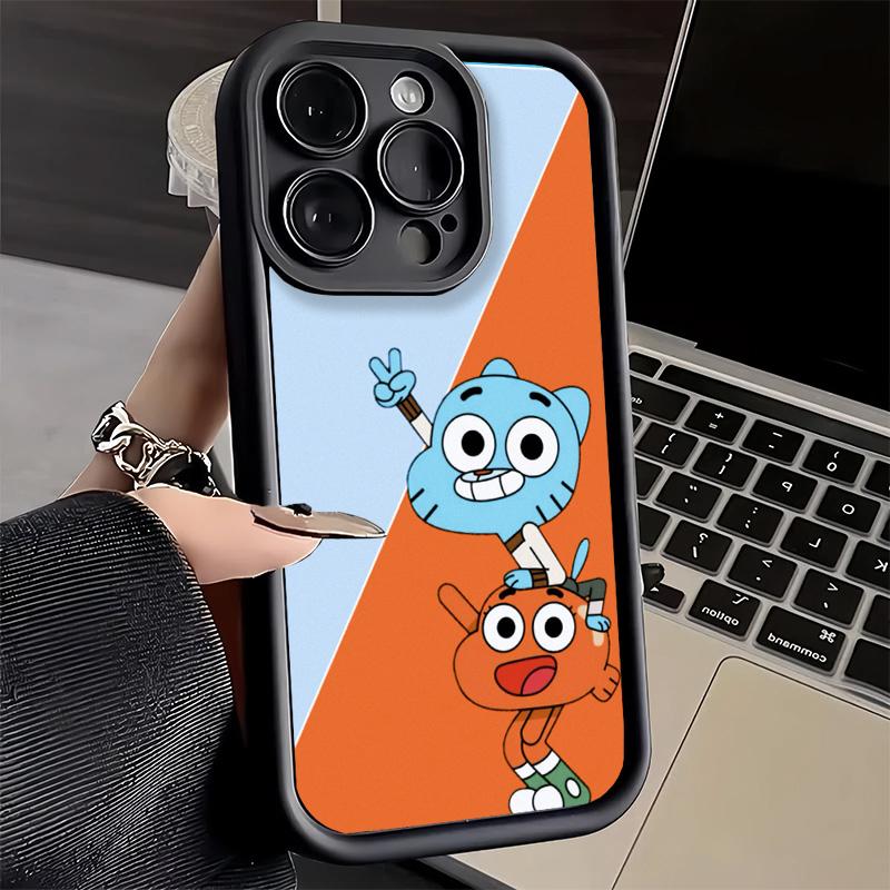 Phone Case for iPhone 17 Air 16E 15 16 Pro Max A-Amazings G-Gumballs Cover 14 Plus 13 12 Mini Soft Shell Silicone Fundas