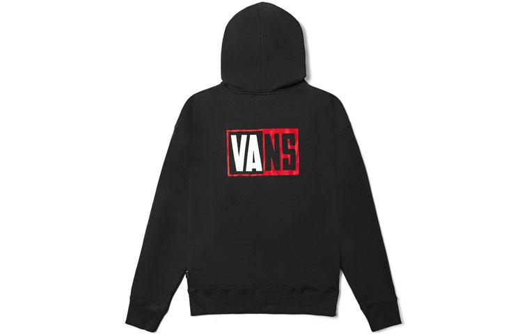 Vans Sweatshirts Unisex Black Hooded Moderate Regular VN0A54JKBLK
