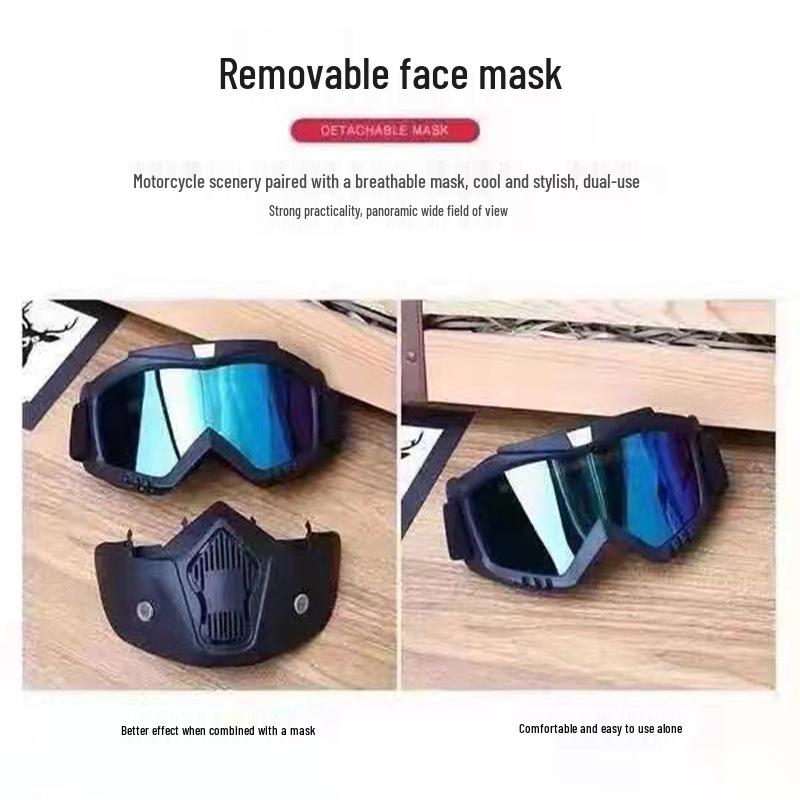 Harley Off-Road Motorcycle Goggles – Windproof Sport Protection for Outdoor Riding