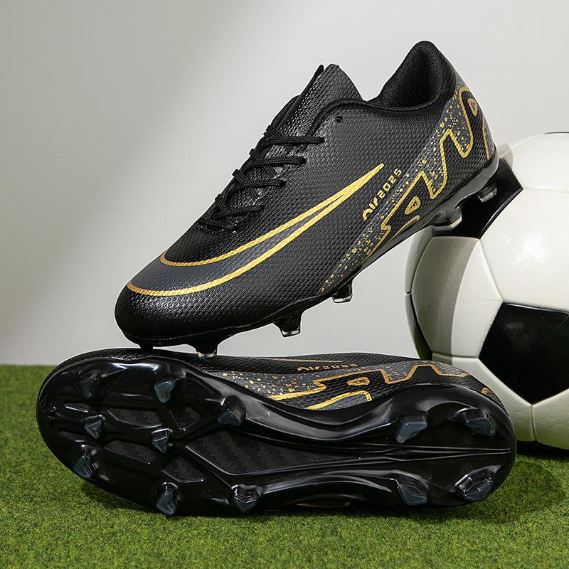 Large Size 46 Men's Football Shoes Men's and Women's Teenage Students' Broken Nails AG Spikes Competition Training Sports Shoes Boys