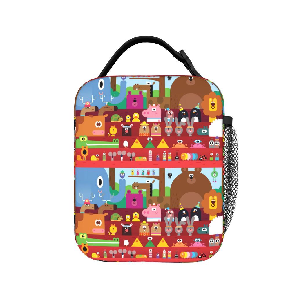 Duggee Lunch Bag Funny Lunch Box School Portable Thermal Tote Handbags For Men Waterproof Designer Cooler Bag