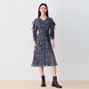 Veromoda 2023 Early Autumn Floral Ruffle Dress