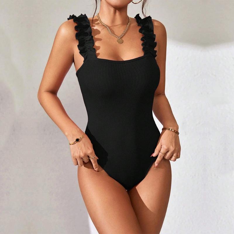 The New Women's Knitted Halter Top Is In Solid Color and Sexy. It Can Be Worn Inside and Outside As A Sleeveless Jumpsuit