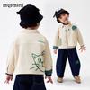 MQDMINI Kids Boys Pure Cotton Denim Jacket