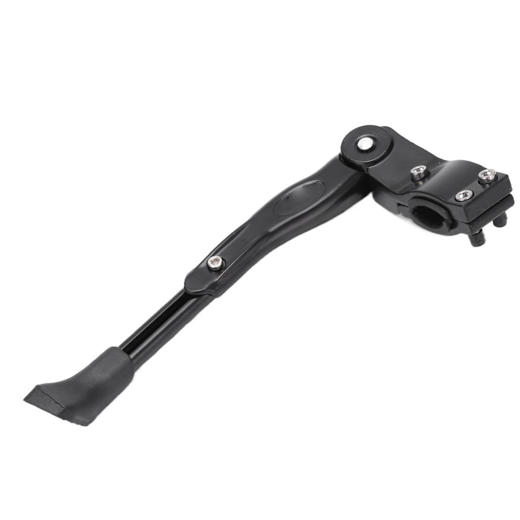 Bicycle Kickstand Adjustable Aluminum Alloy Bike Kick Stand for Mountain Bike Road BicycleBlack