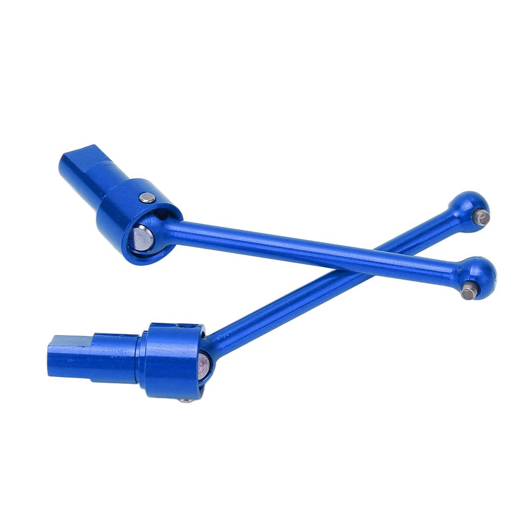 2 Pcs Front Rear Drive Shaft Aluminium Alloy RC CVD Front Rear Drive Shaft for Traxxas Latrax Teton