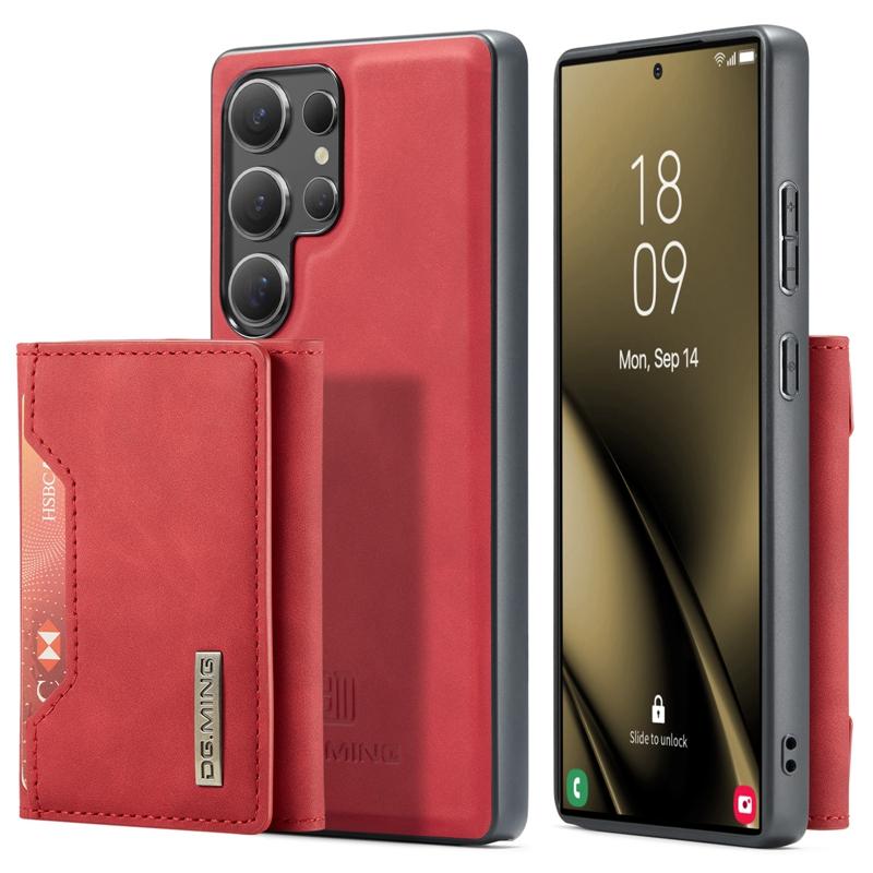 PU Leather Magnetic Detachable Phone Case Card Holder Wallet Stand for Samsung S21 S22 S23 S24 Ultra S25FE A55 A53 A54