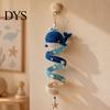Easy Crochet Animals Pattern Ocean Theme Spiral Kit, Decorative DIY Art Craft, Bag Charms Making Assembly Hanging Ornament for Christmas Tree